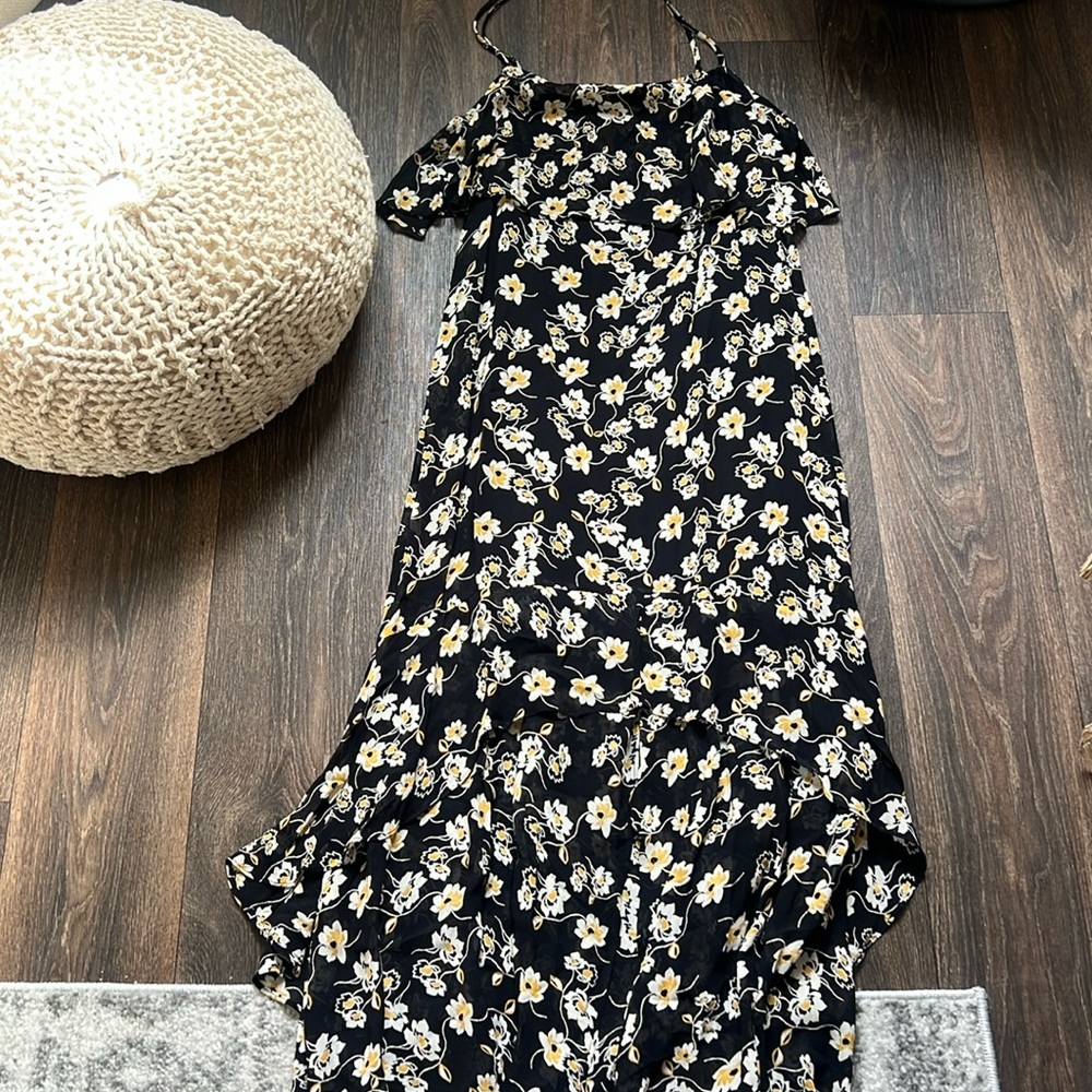 By Timo Black Floral Dress